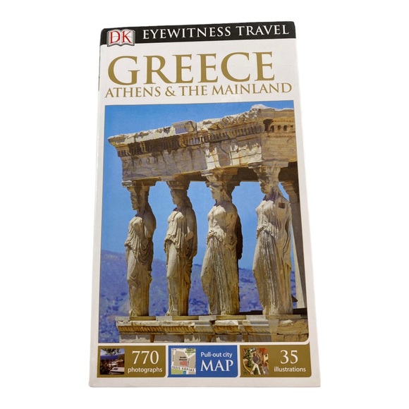 DK Eyewitness Travel Guide: Greece, Athens & the Mainland Paperback - GOOD Book - Picture 1 of 6